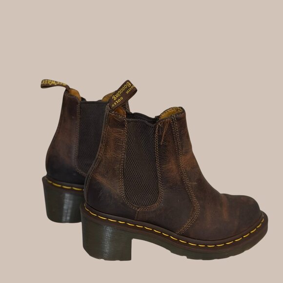 Dr. Martens Cadence Chelsea Boots | Tan Leather | US 5 | Excellent - Picture 8 of 9